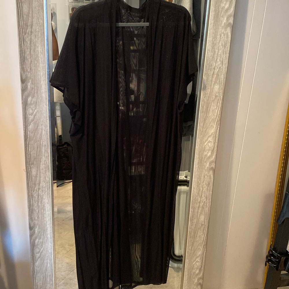 Fashion nova sheer full length cover up/kimono